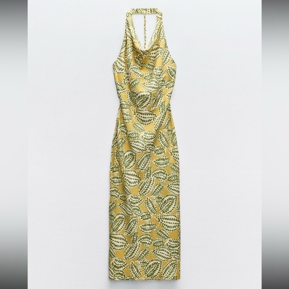 Zara Halter Neck Dress - Picture 1 of 4